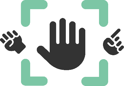 Hand pictogram